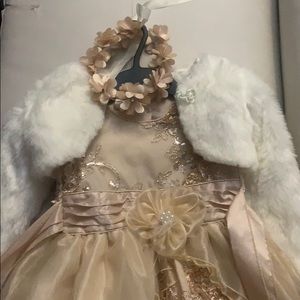 Special occasion toddler girl dress